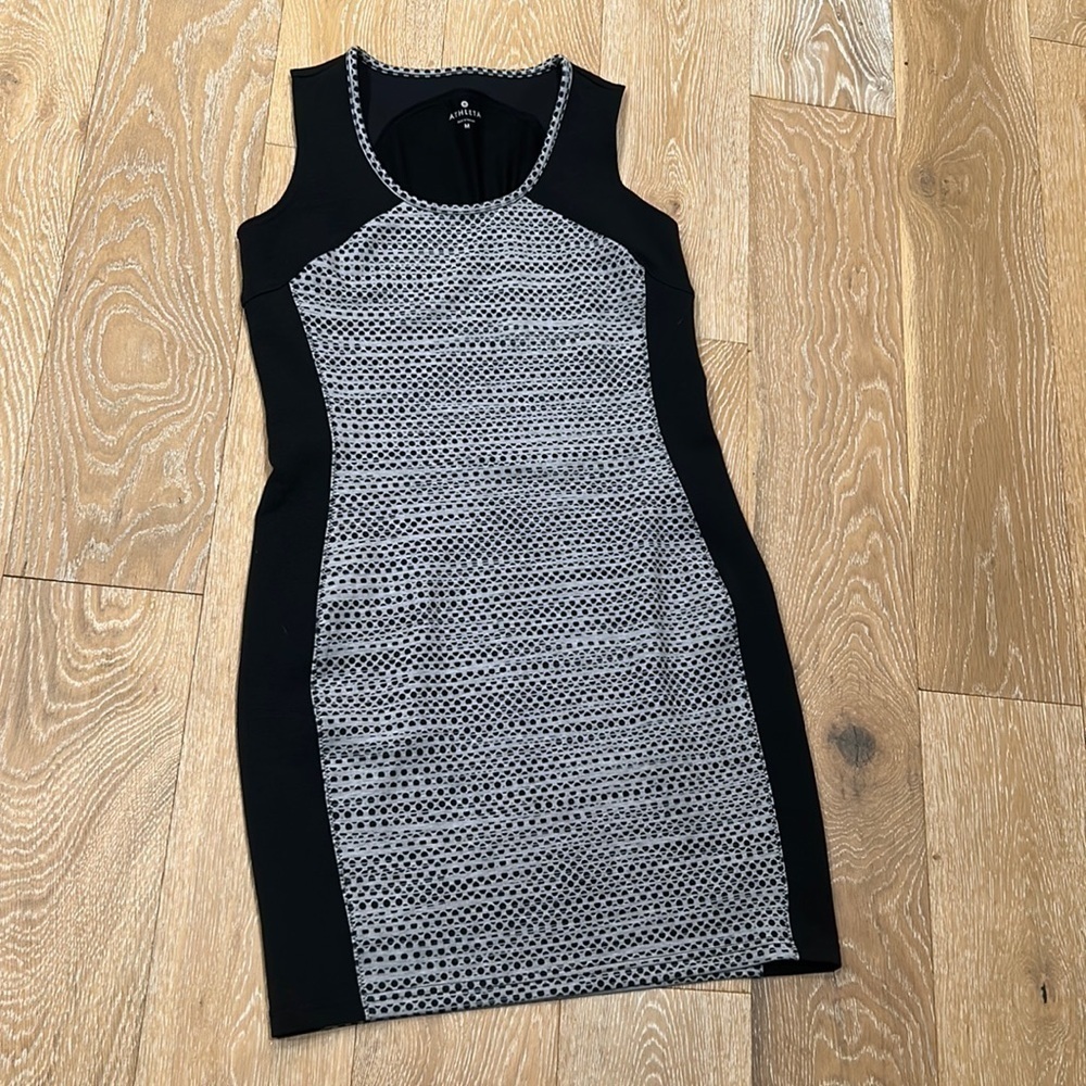 Athleta Fuse Color Block Scuba Dress - Picture 3 of 11
